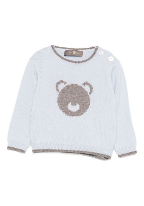 Pull con orsetto LITTLE BEAR | 2301CIELO/TORTORA